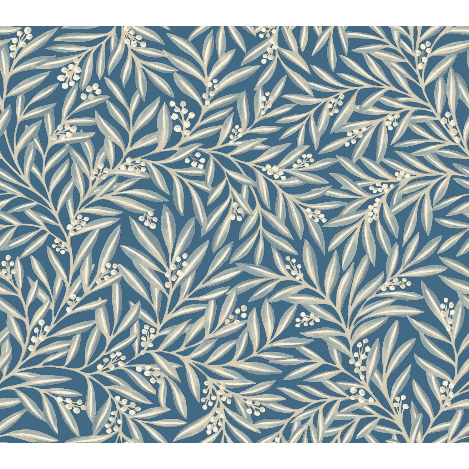 Rowan Dusty Blue Wallpaper large image 