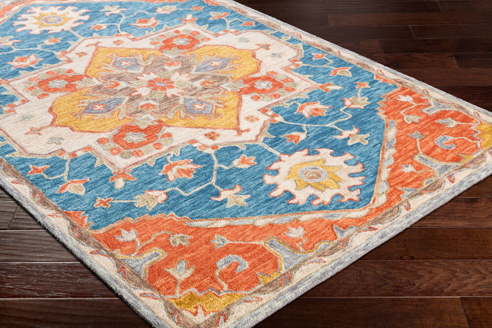 Bonifate Handmade Rug, by Surya, 1'6" length x 1'6" width