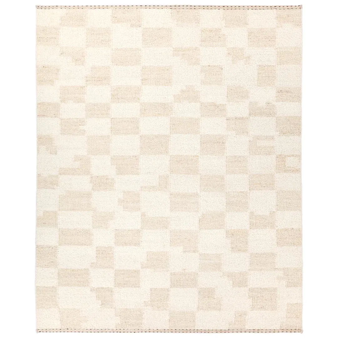 Jaipur Living Hayden LEO13 Handmade Geometric Ivory Area Rug (10'x14') large image 