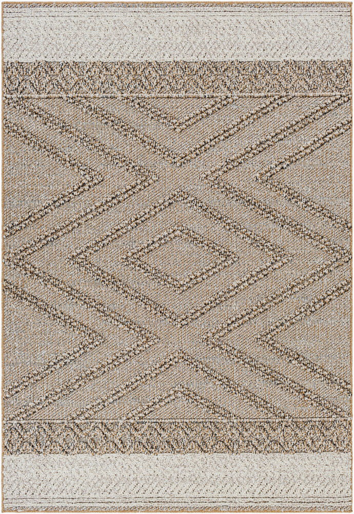 Sarasota Machine Woven Rug, by Surya, 3'9.28" length x 2'0.8" width