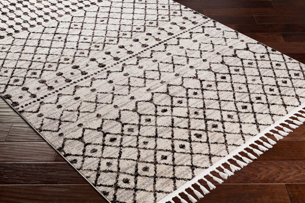 Blackburn Machine Woven Rug, by Surya, 7'3" length x 2'7" width