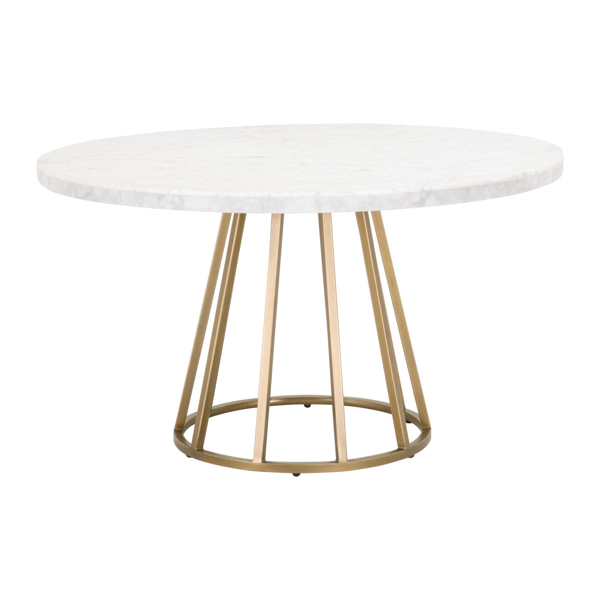 Turino Round Dining Table Base, by Essentials for Living, 27.5" width x 28.5" height x 27.5" depth View 3