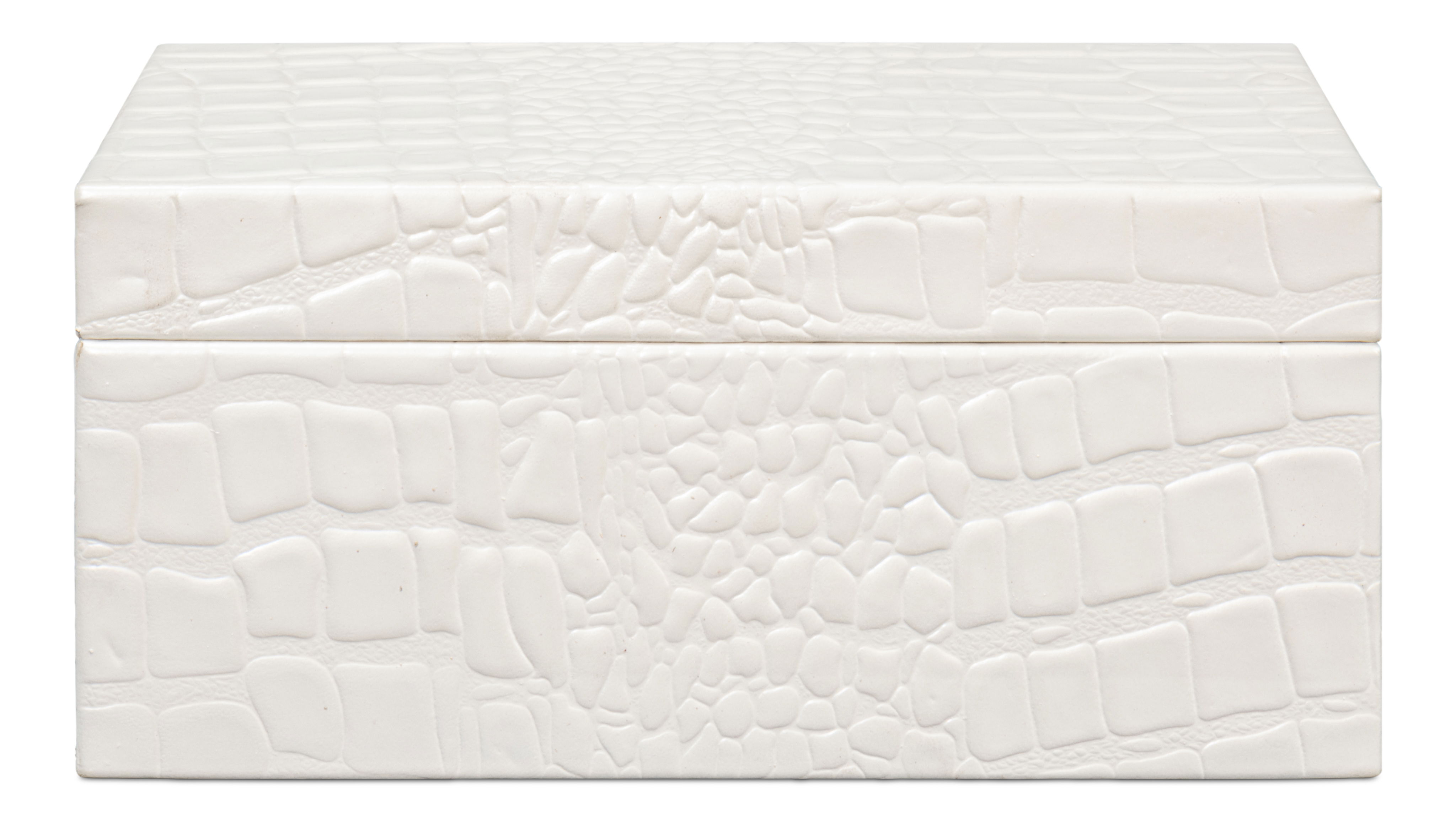 Candece Leather Box  Pearl  S/2 large image 