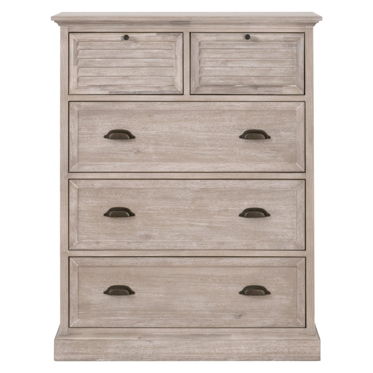 Eden 5-Drawer High Chest, Dresser by Essentials for Living, 37.75" width x 48.5" height x 20" depth View 1