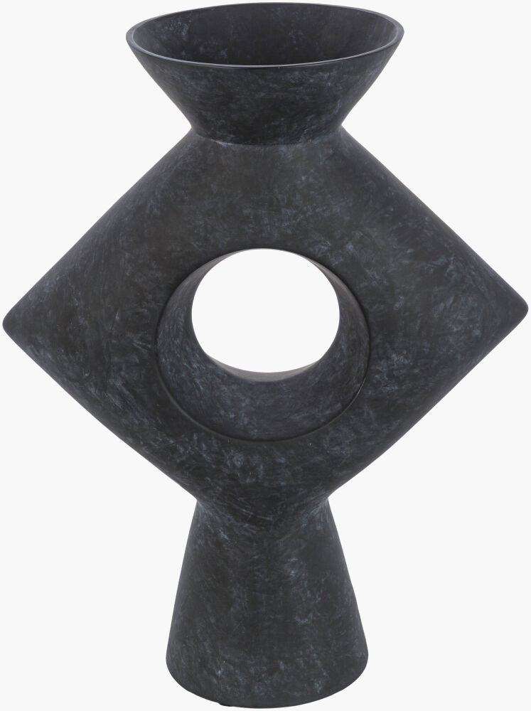 Yagya Vase, by Surya, 12" width x 17" height