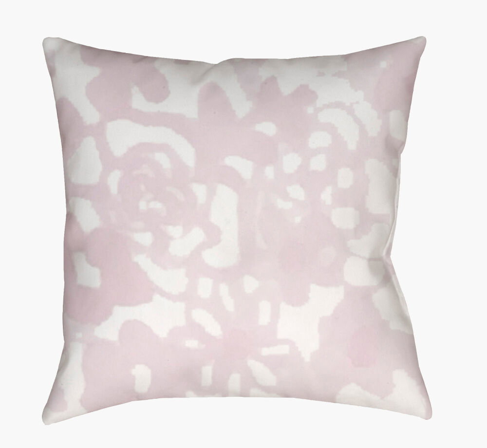 Flowers II Accent Pillow, Decorative Pillow by Surya, 20" length x 20" width