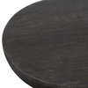Gambit Hourglass Accent Table, Side & End Table by Uttermost, 12" width x 24" height x 12" depth thumbnail 6
