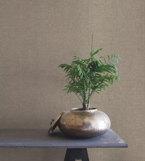 Rugged Linen Adirondack Wallpaper