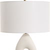 Meridian Ivory Stone Table Lamp thumbnail 4