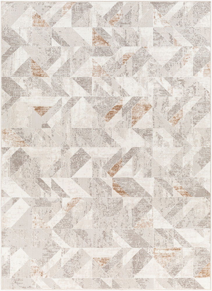 Allegro Machine Woven Rug, by Surya, 6'11.86" length x 5'2.99" width