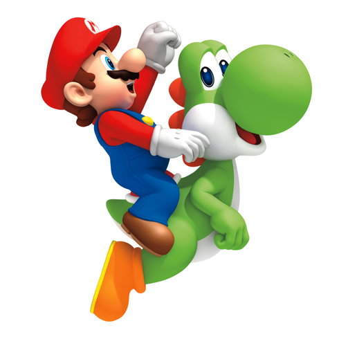 Nintendo - Yoshi/Mario Giant Wall Decals