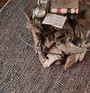 Tobais 9 X 12 Rescued Leather & Hemp Rug, by Uttermost, 9' width x 12' height x 0.37" depth thumbnail 2