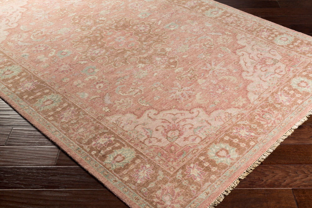 Transcendent Handmade Rug, by Surya, 1'6" length x 1'6" width