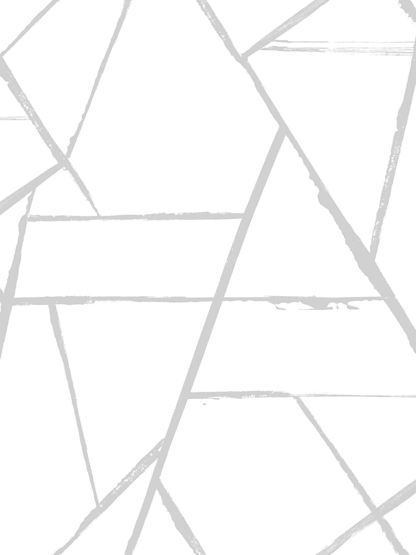 Intersect Silver Metallic Wallpaper large image 