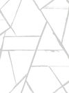 Intersect Silver Metallic Wallpaper thumbnail 0