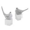 Better Together Bird Sculptures Set/2, Figurines & Statue by Uttermost, 3.87" width x 10.5" height x 7" depth thumbnail 1