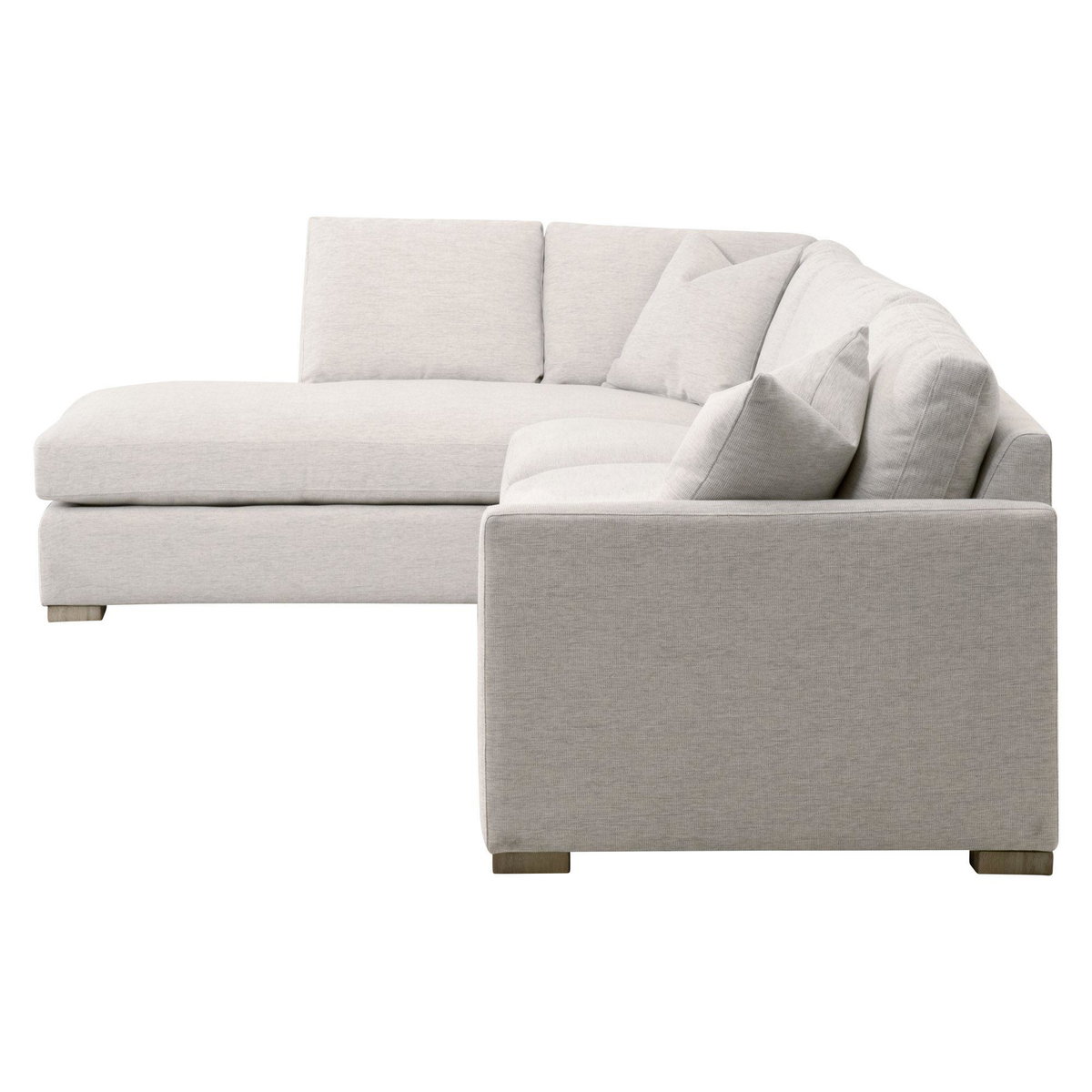 Clara Modular 2-Seat Right Slim Arm Sofa, Seating by Essentials for Living, 66.25" width x 34" height x 36" depth View 9