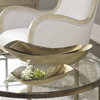 Anas Antique Brass Bowls Set/3, Decorative Tray by Uttermost, 20" width x 4.25" height x 7.75" depth thumbnail 2