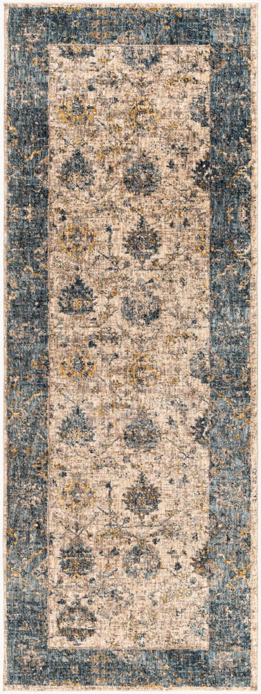 Mirabel Machine Woven Rug, by Surya, 7'2.61" length x 2'7.5" width