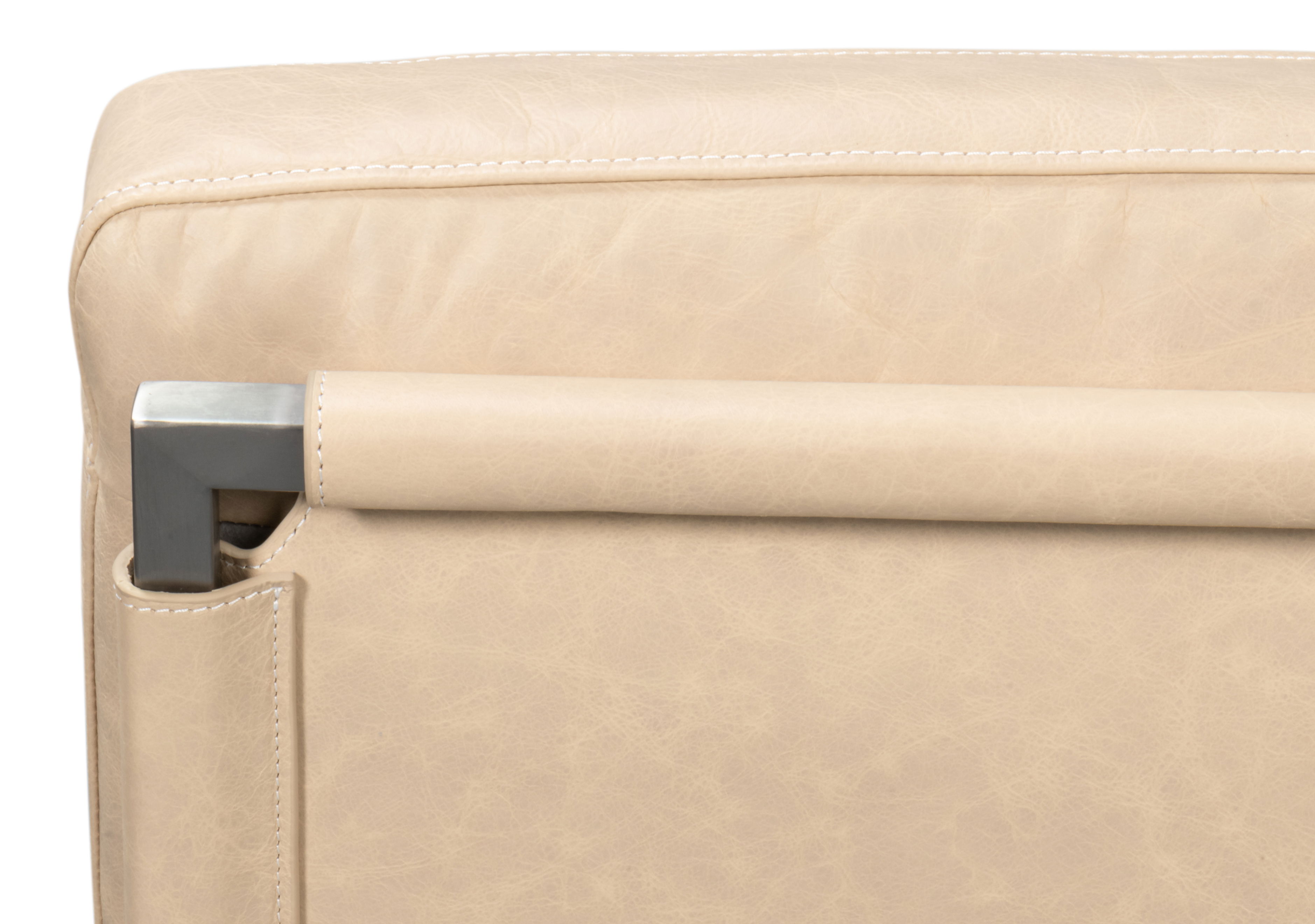 Edmonds Distilled Leather Chair,White large image 