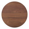 Grace Accent Table Walnut Brown, Side & End Table by Moe's Home, 14" width x 20" height x 14" depth thumbnail 5