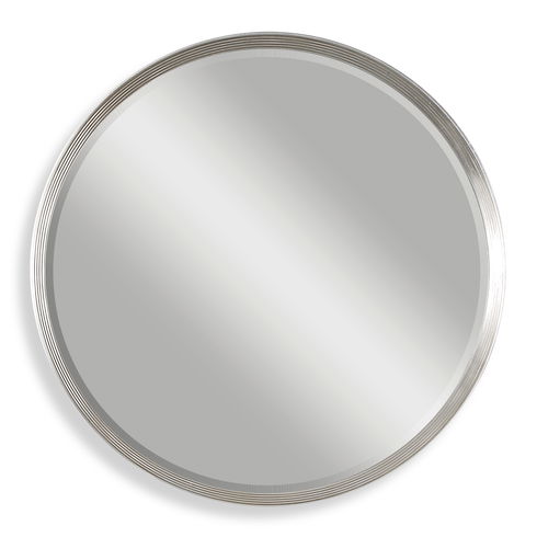 Serenza Round Silver Mirror