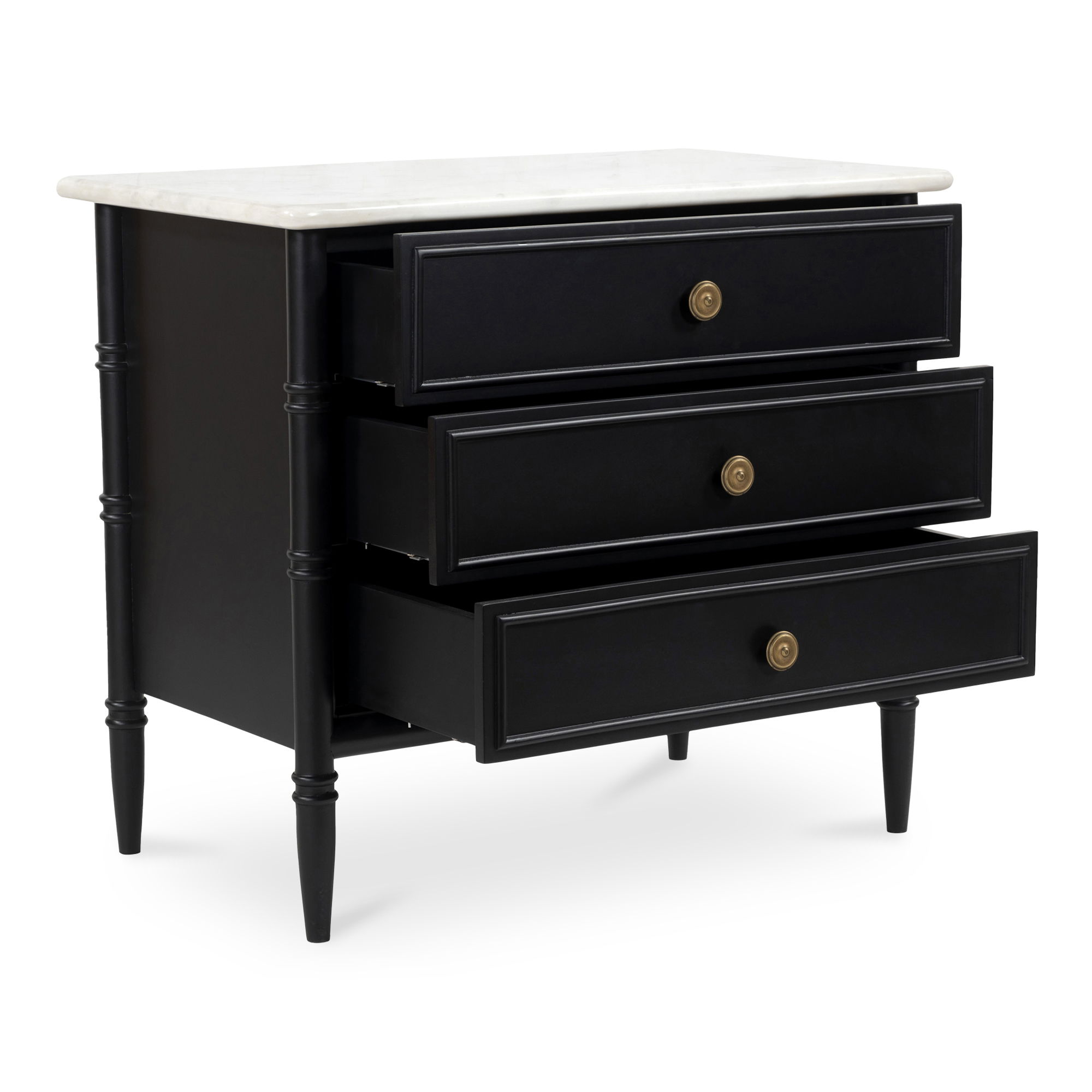 Eleanor Nightstand Black large image 