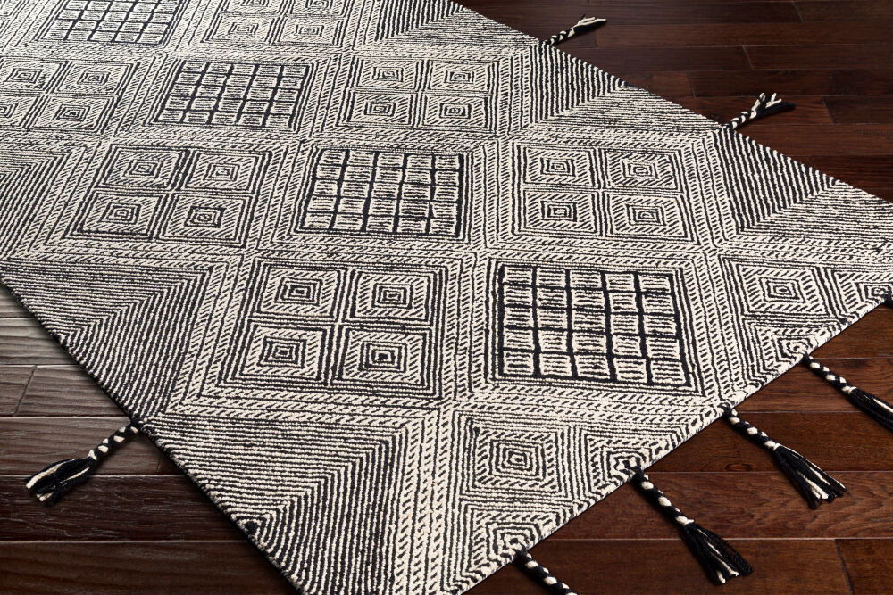 Zanafi Tassels Handmade Rug large image 