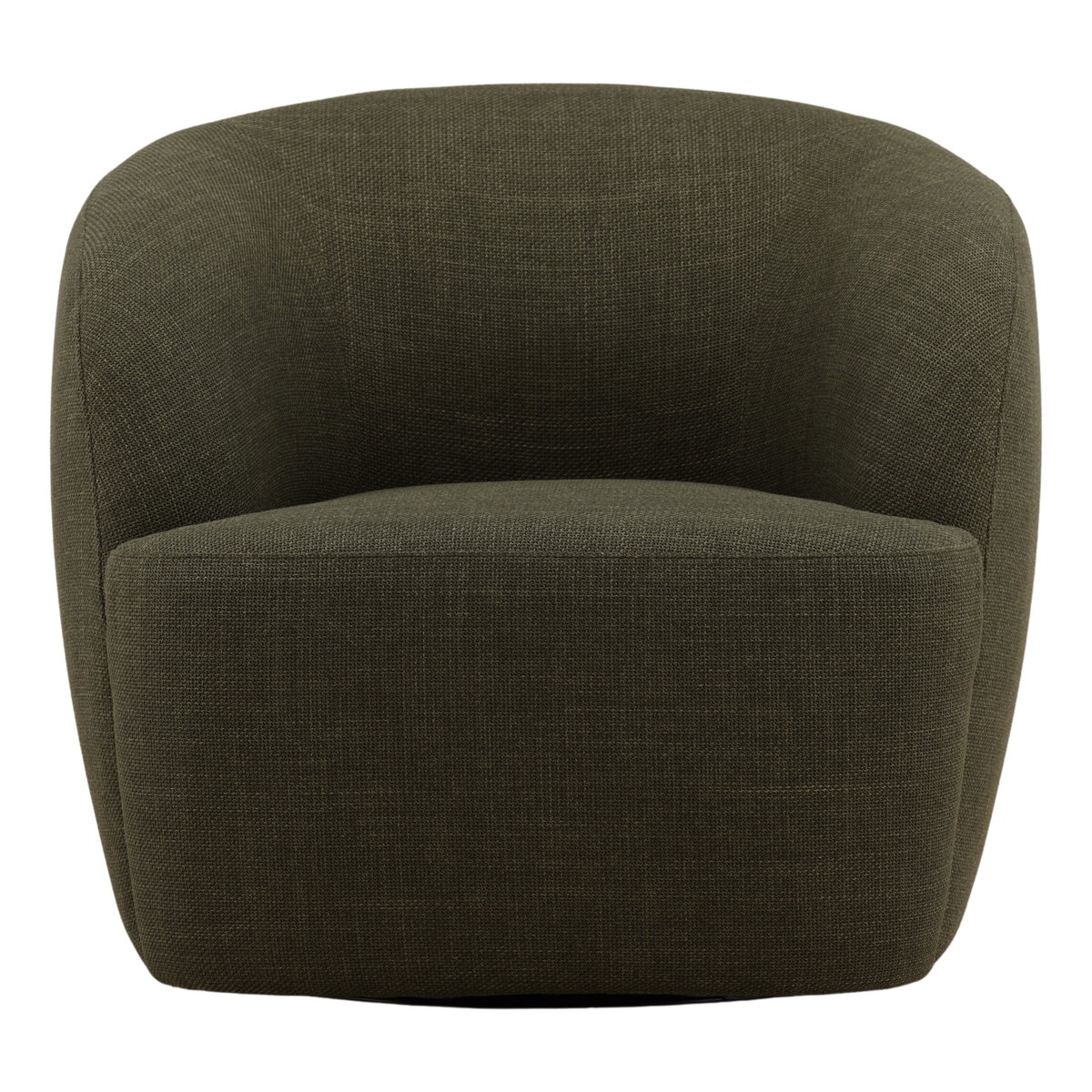 Millbrook Swivel Chair Green, Accent Chair by Dovetail, 33" width x 29.5" height x 35.6" depth View 2