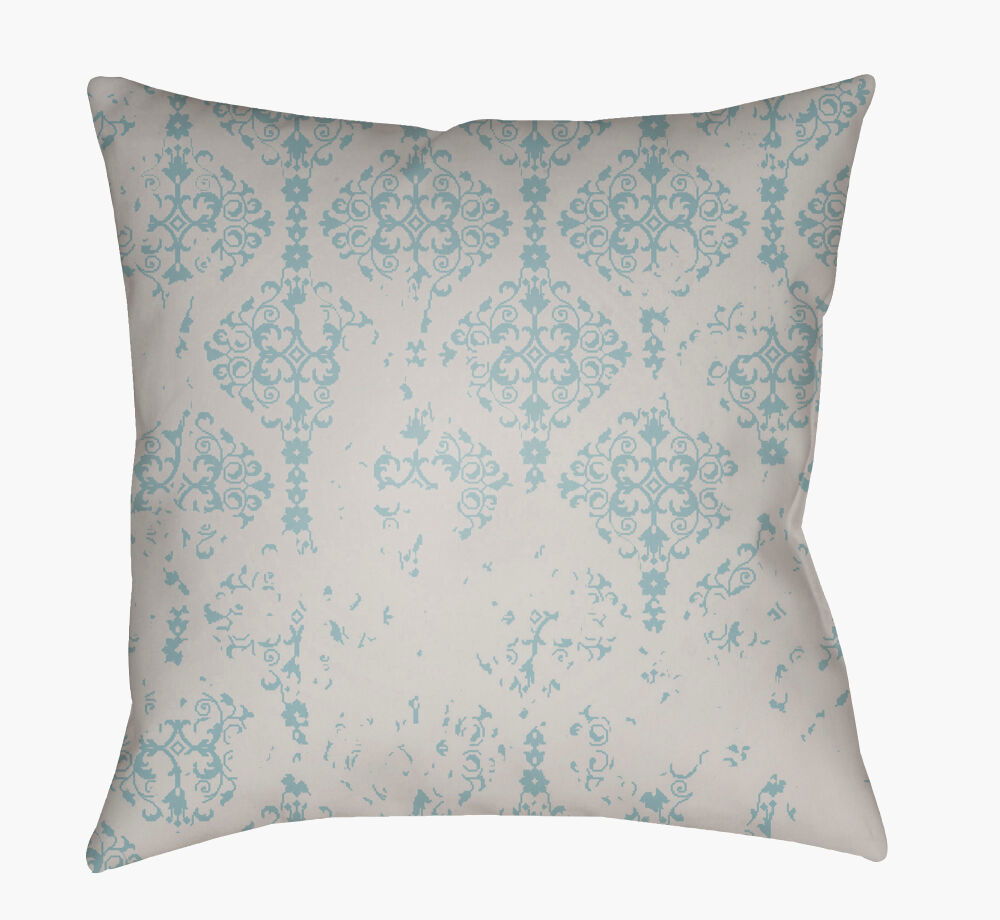 Moody Damask Accent Pillow large image 