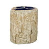 Arco Petrified Wood Top Accent Table, Furniture by Uttermost, 17" width x 18" height x 15" depth thumbnail 5