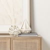 Geom  White Ceramic Geometric  Object, Decorative Object by Mercana, 7.09" length x 7.09" width x 7.09" height thumbnail 2