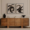 Lyra Vase Black Terracotta thumbnail 5