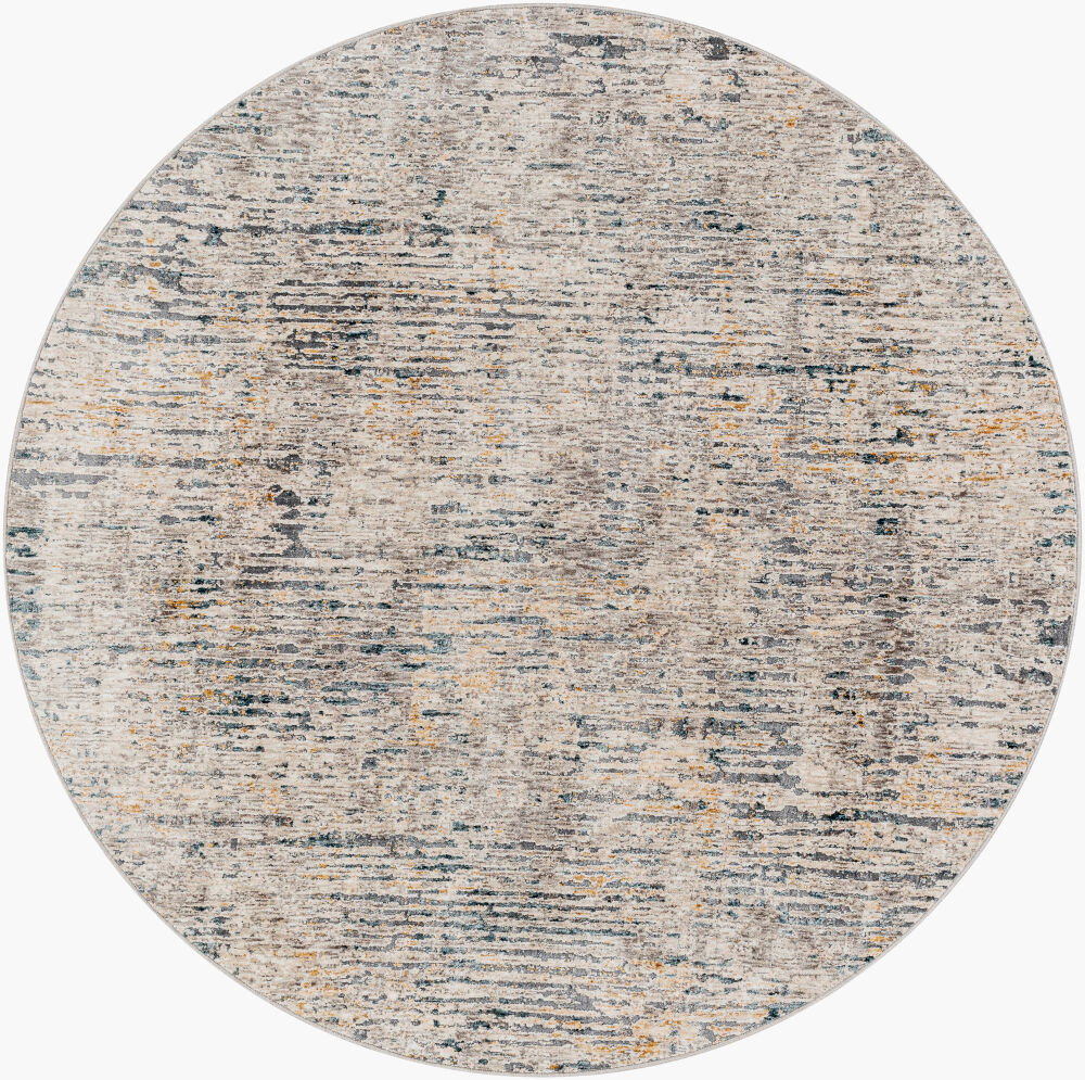 Cardiff Machine Woven Rug, by Surya, 5'2.99" length x 5'2.99" width