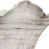 Ruffled Petal White Vases Set/2, by Uttermost, 11" width x 16" height x 11" depth thumbnail 3