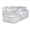 Terra Condo Nook Modular Sectional Cream White thumbnail 2