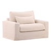 Sylvie Sofa Chair Frame, Sofas & Sectional by Dovetail, 50.5" width x 33.5" height x 39.75" depth thumbnail 1