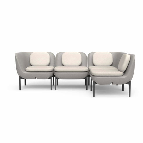 Inou Elements Modular Four-seater Sectional Sofa