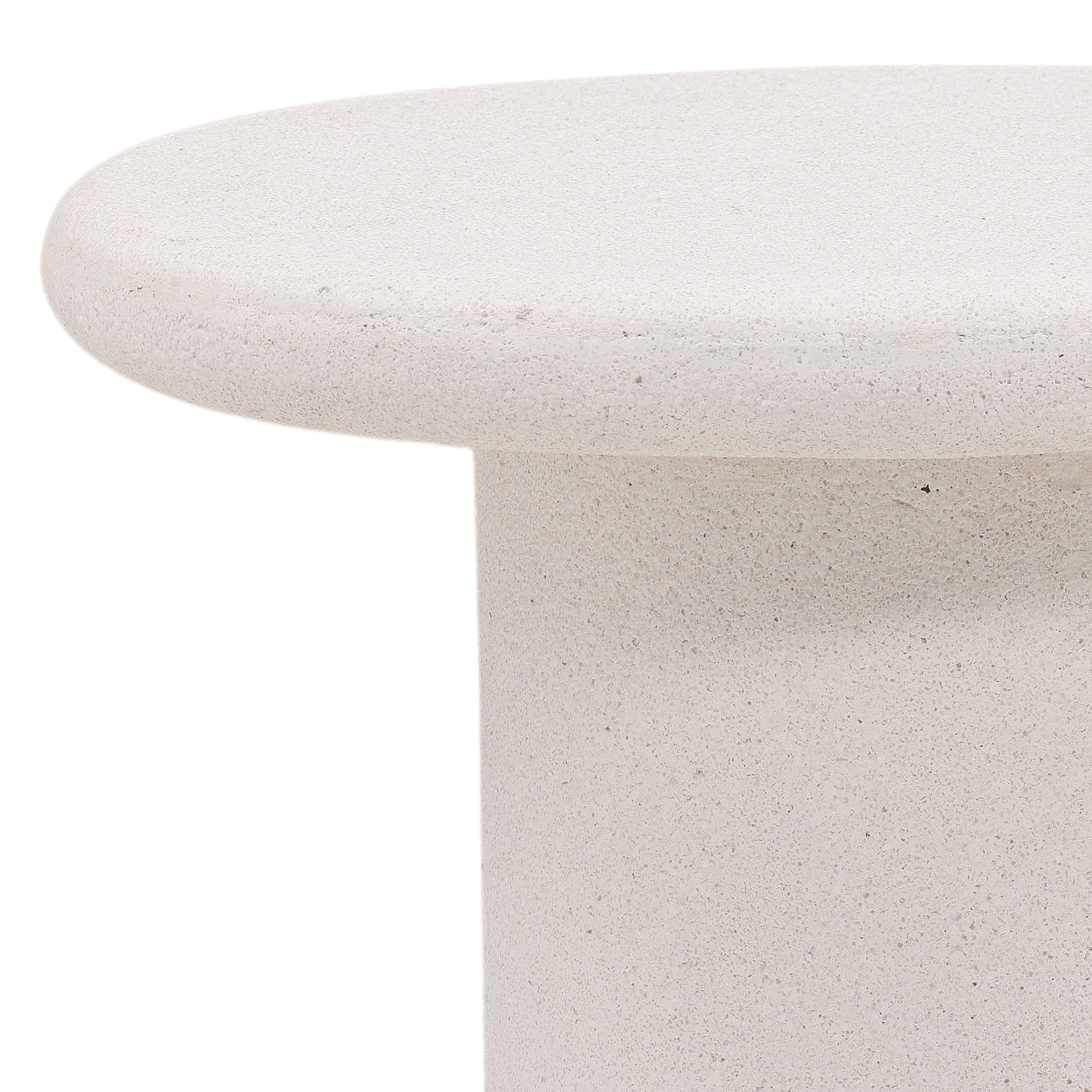 Raul Side Table White large image 