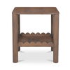 Wiley Side Table Vintage Brown, Side & End Table by Moe's Home, 20" width x 22" height x 20" depth thumbnail 4