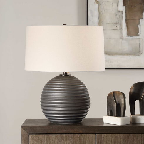 Chelsom Ribbed Table Lamp
