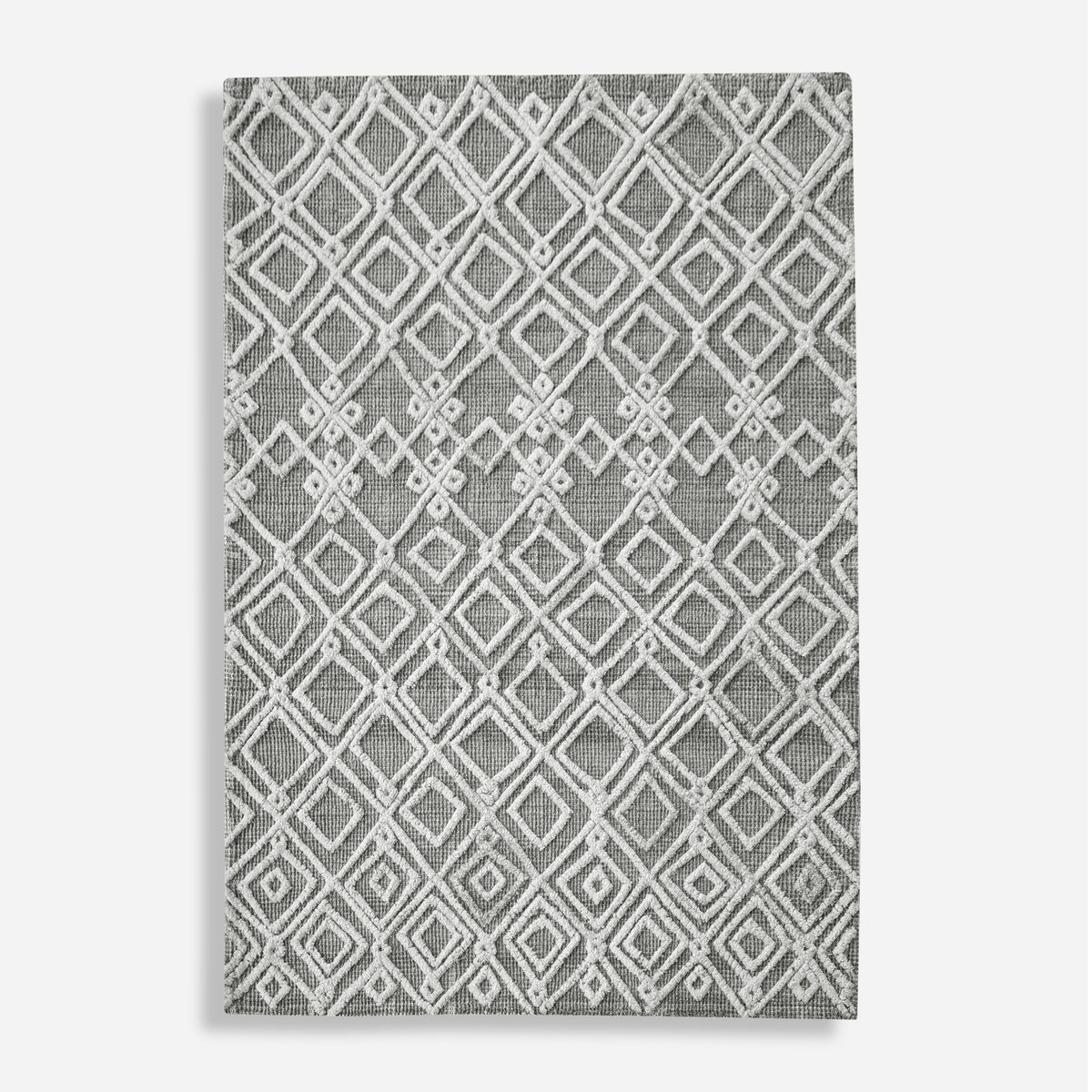 Sieano Gray-Ivory 8 X 10 Rug, by Uttermost, 8' width x 10' height x 0.37" depth View 1