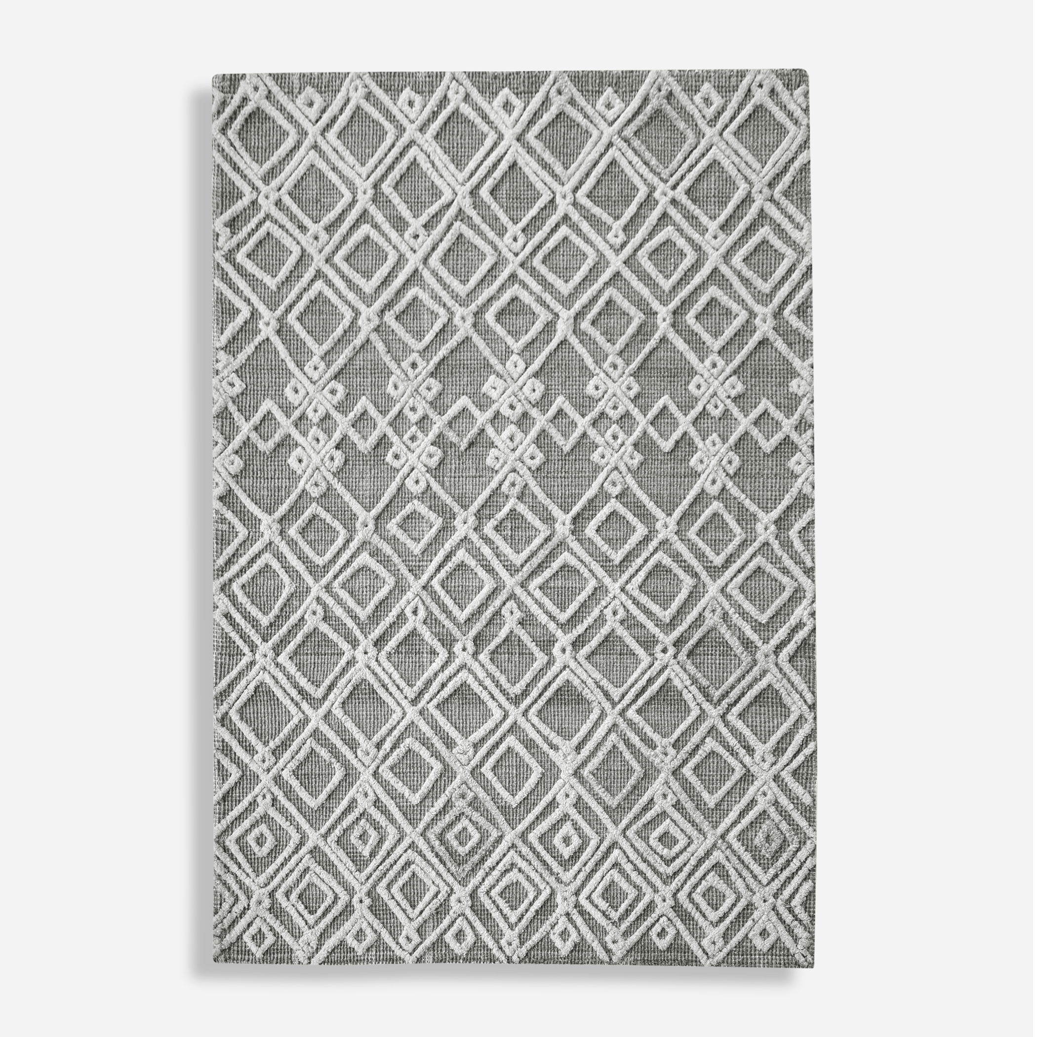 Sieano Gray-Ivory 8 X 10 Rug large image 