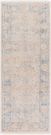 Subtle Machine Woven Rug, by Surya, 7'2.61" length x 2'7.5" width thumbnail