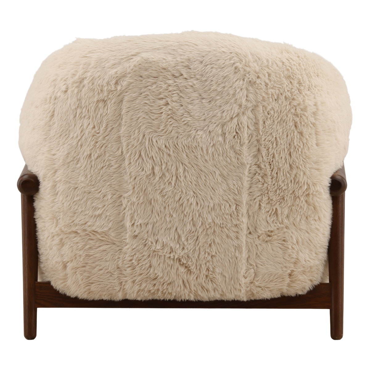 Prescott Occasional Chair Cream, Accent Chair by Dovetail, 32.6" width x 29.7" height x 32" depth View 4