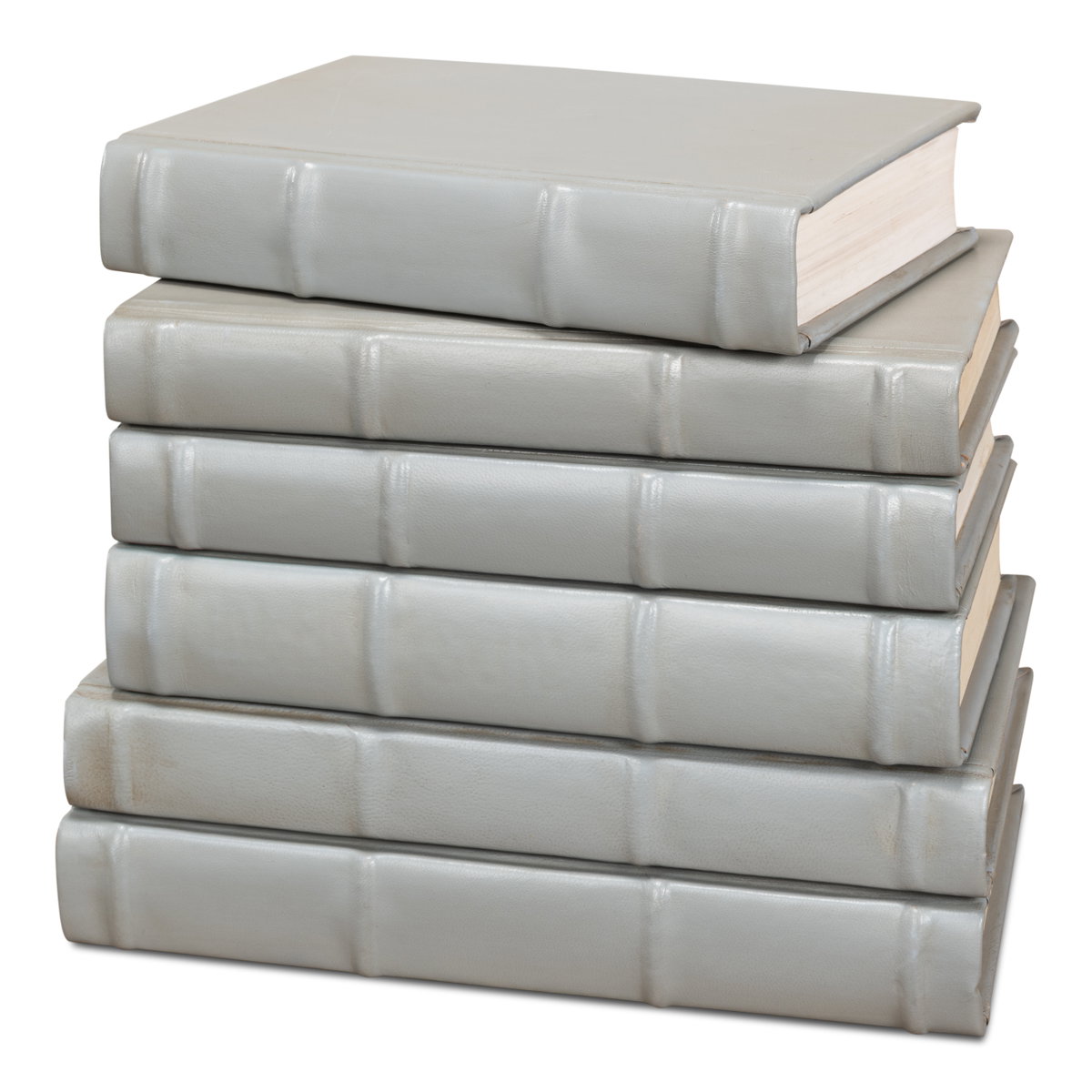 Books  Set Of 12  Antique Grey, by Sarreid, 1" length x 7" width x 5" height View 5