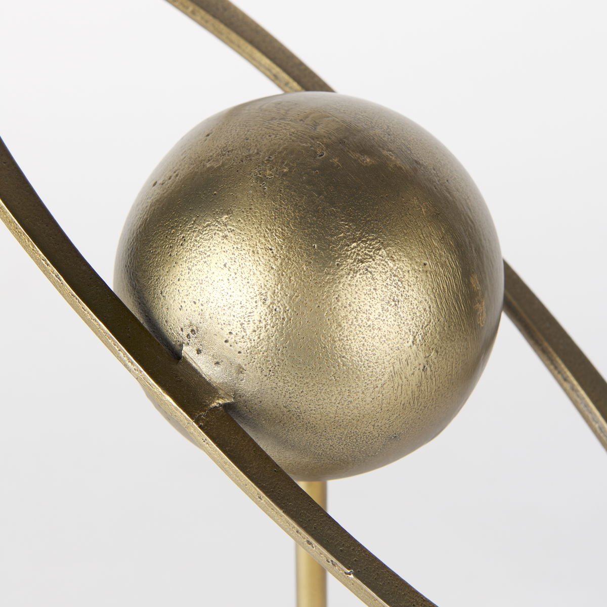 Atlas  Gold Metal Solar System Ornament, Decorative Object by Mercana, 15" length x 7" width x 16" height View 9