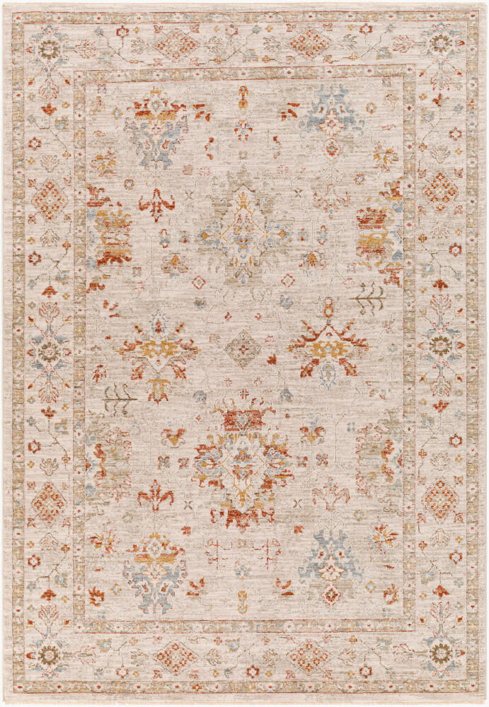 Avant Garde Machine Woven Rug, by Surya, 7'4.58" length x 4'11.84" width