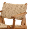 Parley Outdoor Occasional Chair Natural, Accent Chair by Dovetail, 29.13" width x 30.12" height x 29.5" depth thumbnail 6