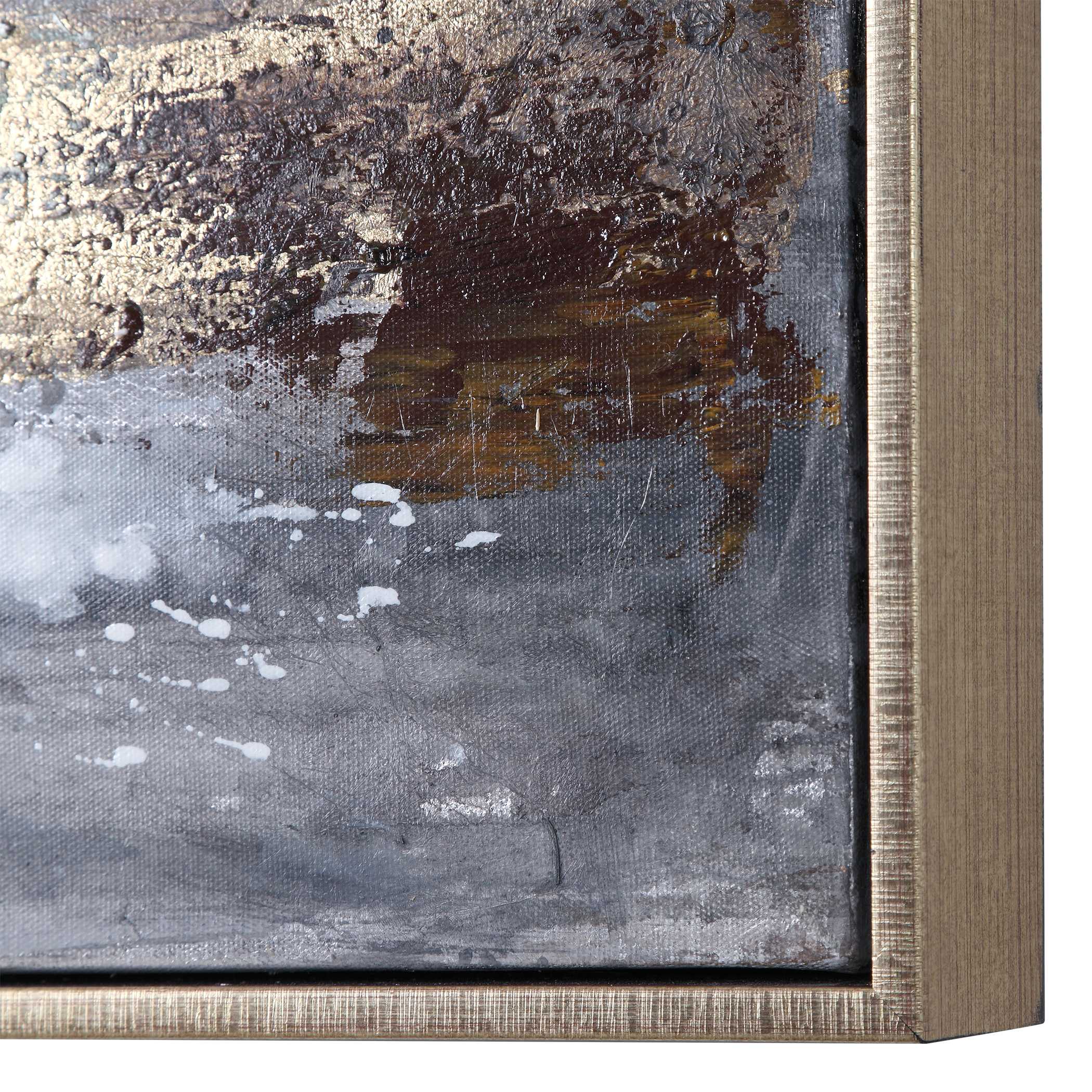 Dawn To Dusk Hand Painted Art, Painting by Uttermost, 73" width x 49" height x 2.25" depth View 7